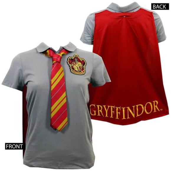 Harry Potter Gryffindor Polo Costume Set - Plus 2XL - Picture 1 of 5
